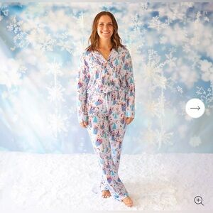 NWT Posh Peanut Sisters Frozen mom pajamas 3XL